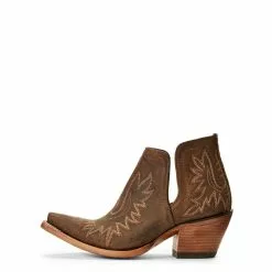Ariat® Ladies Dixon Weathered Brown Western Ankle Boots 10027282 -Wildwest Store 57 5f166304 7110 48e8 af26 8969db849e9e