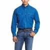 Ariat® Men's FR Featherlight Royal Blue Work Shirt 10025428 -Wildwest Store 57 73965255 a50d 414d a0c1 3093afcc52a9