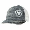 Ariat Youth Unisex Heather Grey Offset Logo Snapback Ball Cap 1517705 -Wildwest Store 57 99b1a982 6169 418f 849f 81c948fa9ccc