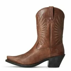 Ariat Ladies Naturally Distressed Cognac Goldie Boots 10033886 -Wildwest Store 57 c5a66c09 7b47 42bc afb6 eebc4b0bbeea