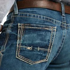 Ariat Mens M3 Loose Stackable Straight Leg Boundary Jeans 10021431 -Wildwest Store F17 MNS WEST 10021431 detail03