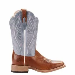 Ariat® Ladies Gingersnap & Baby Blue PrimeTime Western Boot 10025032 -Wildwest Store F18 WNS Prime Time Simmons 10025032 sideside