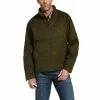 Ariat Men's Grizzly Canvas Brine Olive Conceal Carry Jacket10033001 -Wildwest Store F20 MNS WEST Gaglione 10033001 front 1 1ab6ee80 3cb9 4b7d 9c1d 5ff34cab2823