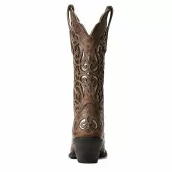 Ariat® Ladies Crackled Taupe & Gunmetal Divine Boots 10034110 -Wildwest Store F20 WMS WEST 10034110 heel