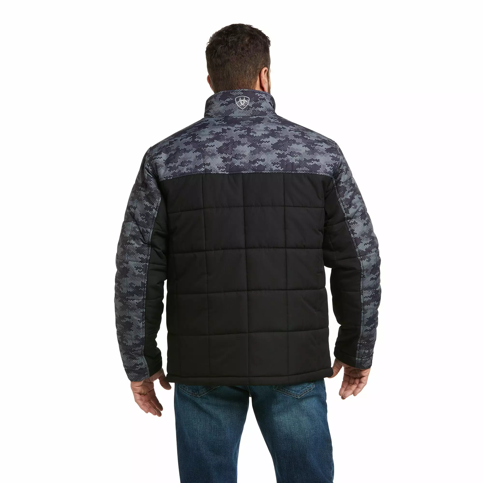 Ariat Men's Crius Insulated Black/Camo Concealed Carry Jacket 10037059 Ariat Men's Crius Insulated Black/Camo Concealed Carry Jacket 10037059 -Wildwest Store F21 MNS WEST 10037059 back 1