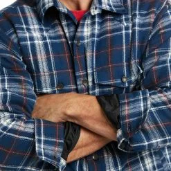 Ariat® Men's Retro Hackett Insulated India Ink Shirt Jacket 10037347 -Wildwest Store F21 MNS WEST 10037347 detail04