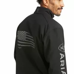Ariat Men's Logo 2.0 Patriot Black Concealed Carry Jacket 10037439 -Wildwest Store F21 MNS WEST 10037439 detail01 1