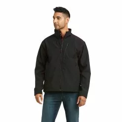 Ariat Men's Veron Vent Black Red Softshell Jacket 10037493