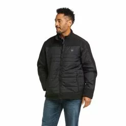 Ariat Men's Elevation Insulated Black Softshell Jacket 10037500