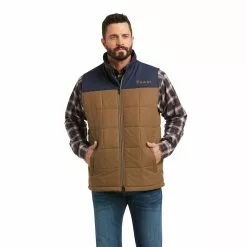 Ariat Men's Cirus Conceal Carry Insulated Cub Navy Vest 10037545