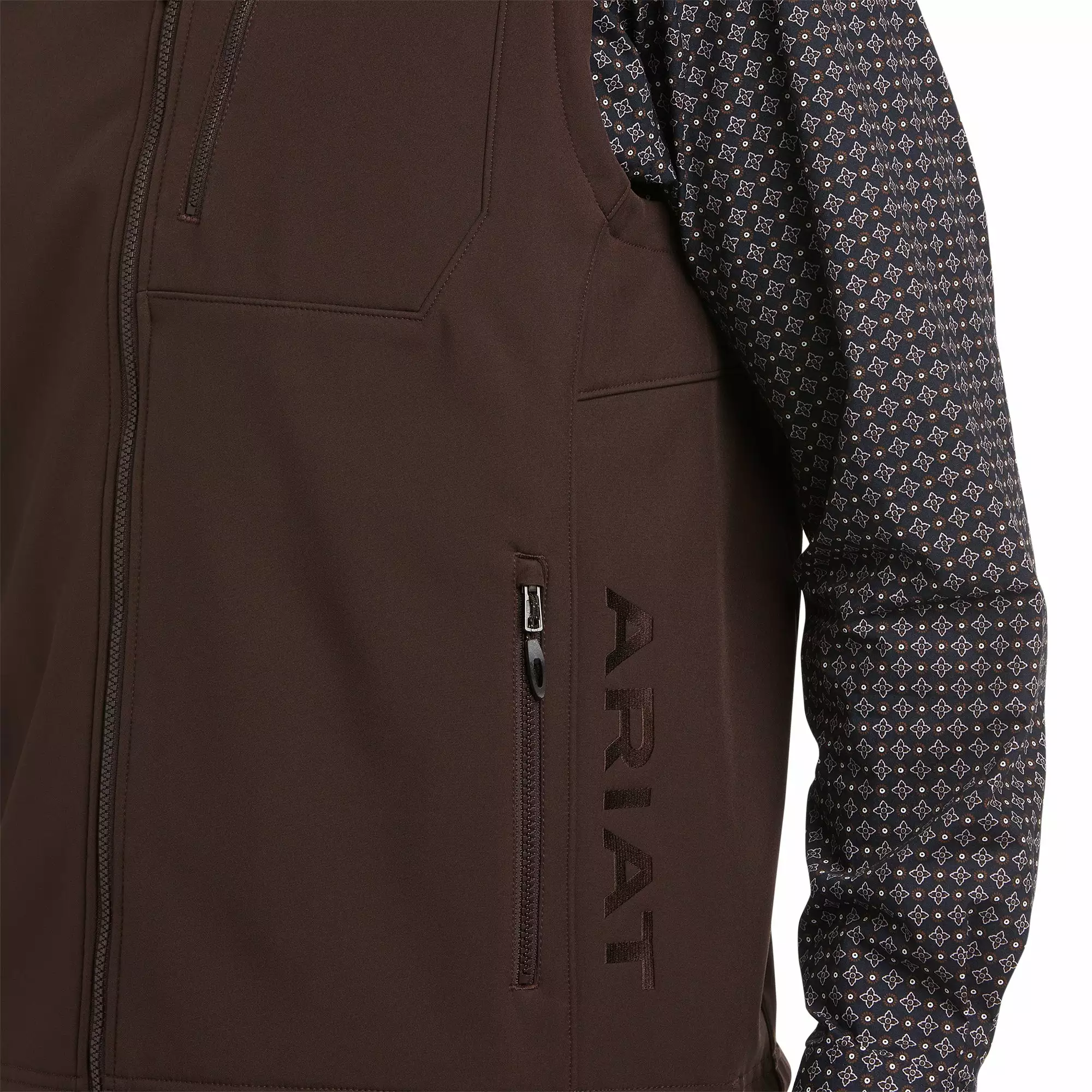 Ariat Men's Logo 2.0Patriot Coffee Bean Concealed Carry Vest 10037560 Ariat Men's Logo 2.0Patriot Coffee Bean Concealed Carry Vest 10037560 -Wildwest Store F21 MNS WEST 10037560 detail01