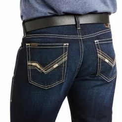 Ariat® Men's M7 Fairbanks Rocker Stretch Straight Leg Jeans 10037964 -Wildwest Store F21 MNS WEST 10037964 detail02