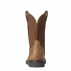 Ariat Men's Rambler Work Edge Earth Brown Square Steel Toe Boots 10035882 -Wildwest Store F21 MNS WORK 10035882 heel