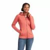 Ariat® Ladies Attain Full Zip Marsala Hoodie 10037431 -Wildwest Store F21 WMS ENGL 10037431 front