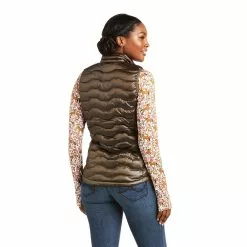 Ariat® Ladies Ideal 3.0 Iridescent Banyan Bark Down Vest 10037648 -Wildwest Store F21 WMS ENGL 10037648 back