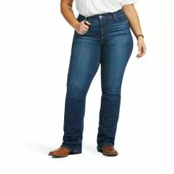 Ariat® R.E.A.L.™ Perfect Rise Abby Straight Leg Jeans 10036814 -Wildwest Store F21 WMS WEST 10036814 front plus