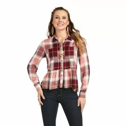 Ariat® Ladies Ford Long Sleeve Multi Color Shirt 10037239