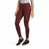Ariat Ladies Tek Windsor Wine Embossed Compression Tights 10037440 -Wildwest Store F21 WMS WEST 10037440 front