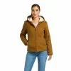 Ariat Ladies REAL Outlaw Kelp Forest Full Zip Hooded Jacket 10037451 -Wildwest Store F21 WMS WEST 10037451 front