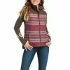 Ariat Ladies REAL Crius Serape Concealed Carry Full Zip Vest 10037468 -Wildwest Store F21 WMS WEST 10037468 front