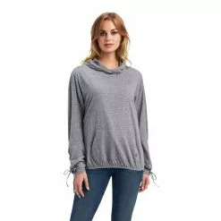 Ariat® Ladies Kansas Heather Grey Hoodie 10037911