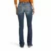 Ariat® Ladies Luciana Straight Leg Jeans 10037954 -Wildwest Store F21 WMS WEST 10037954 back