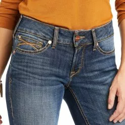 Ariat® Ladies Luciana Straight Leg Jeans 10037954 -Wildwest Store F21 WMS WEST 10037954 detail02