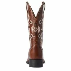 Ariat Ladies Round Up Skyler Canyon Tan Boots 10038327 -Wildwest Store F21 WMS WEST 10038327 heel