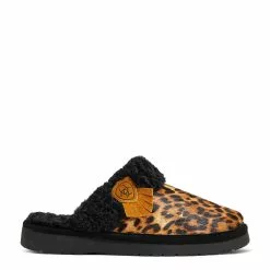 Ariat Ladies Jackie Square Toe Cheetah Hair On Slippers 10039061 -Wildwest Store F21 WMS WEST 10039061 side