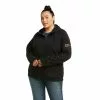 Ariat® Women's Rebar Thermic Insulated Black Full Zip Hoodie 10037482 -Wildwest Store F21 WMS WORK 10037482 front plus 22c91655 abde 4bca 97f6 80c683bcdcd1