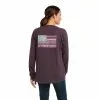 Ariat® Women's Rebar CottonStrong™ Plum Perfect Flag T-Shirt 10037702 -Wildwest Store F21 WMS WORK 10037702 back 2ff48a39 e770 45dd 8608 af48f17b4cfb