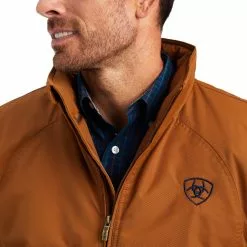 Ariat® Men's Chestnut Team Logo Insulated Concealed Carry Jacket 10041545 -Wildwest Store F22 MNS WEST 10041545 detail01