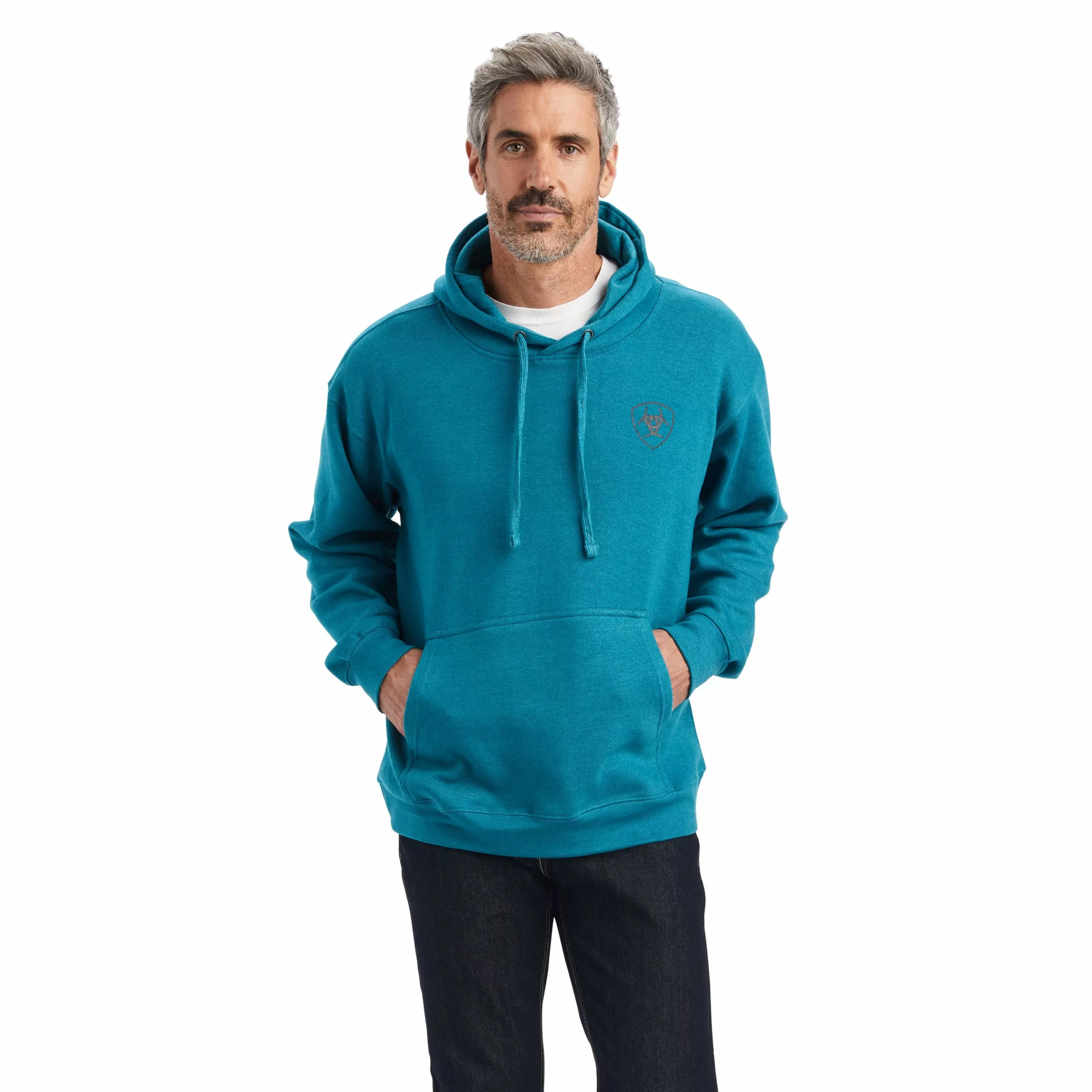 Ariat® Men's Desert Sun Ocean Depths Hooded Sweatshirt 10041726 Ariat® Men's Desert Sun Ocean Depths Hooded Sweatshirt 10041726 -Wildwest Store F22 MNS WEST 10041726 front scaled