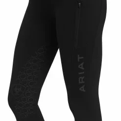 Ariat® Ladies Venture Thermal Half Grip Tight Black Leggings 10041347 -Wildwest Store F22 WMS ENGL 10041347 detail02