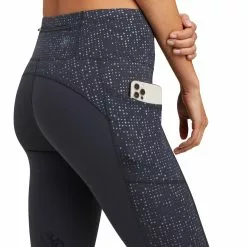 Ariat® Ladies E0S Lumina Knee Patch Tight Ebony Leggings 10041349 -Wildwest Store F22 WMS ENGL 10041349 detail01