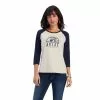 Ariat Ladies R.E.A.L.™ Sunrise Classic Beige T-Shirt 10041292