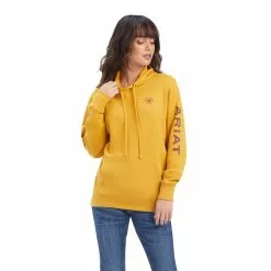 Ariat® Ladies R.E.A.L™ Logo Nugget Gold Hoodie 10041636