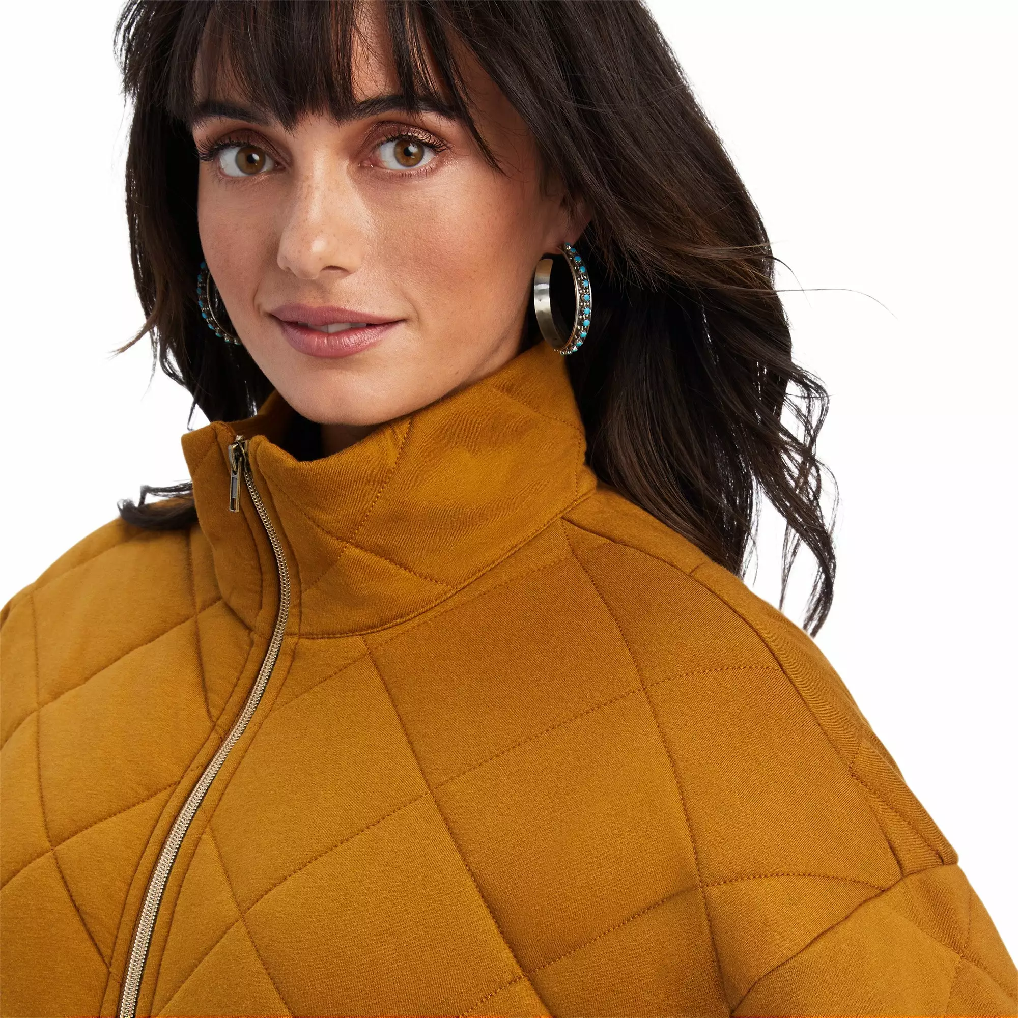 Ariat® Ladies R.E.A.L.™Bronze Brown Jacket 10041644 Ariat® Ladies R.E.A.L.™Bronze Brown Jacket 10041644 -Wildwest Store F22 WMS WEST 10041644 detail01