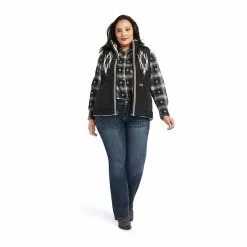 Ariat® Ladies Black Dilon Chimayo Vest 10042134 -Wildwest Store F22 WMS WEST 10042134 full plus