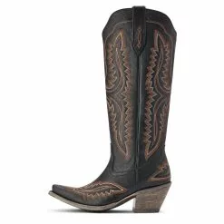 Ariat® Ladies Casanova Brooklyn Black Tall Western Boots 10042447 -Wildwest Store F22 WMS WEST 10042447 side