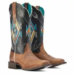 Ariat® Ladies Frontier Chimayo Kona Brown Western Boots 10042573 -Wildwest Store F22 WMS WEST 10042573 pair 3c837443 8c6e 4be1 901d f3092078aa36