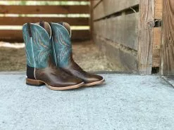 Ariat® Men's Arena Rebound Dusted Wheat & Heritage Blue Boots 10021679 -Wildwest Store IMG 2502