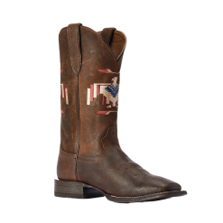 Ariat® Men's Circuit Thunderbird Chimayo Saddle Up Brown Boots 10042499