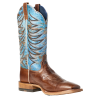 Ariat Men's Firecatcher Well Brown & Blue Lake Leather Boots 10035952