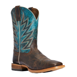 Ariat® Men's Stout Brown & Atlanta Blue Challenger Boots 10033942
