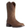 Ariat Men's Stockman Ultra Talon Tan Round Toe Boots 10038367