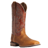 Ariat Men's Everlite Go Getter Brown & Rust Western Boots 10038369