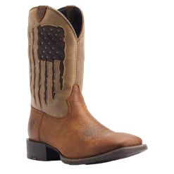Ariat® Men's Sport My Country VentTEK™ Faithful Brown Boots 10044564