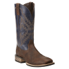 Ariat Men's Tycoon Bar Top Brown & Arizona Sky Square Toe Boots 10014053