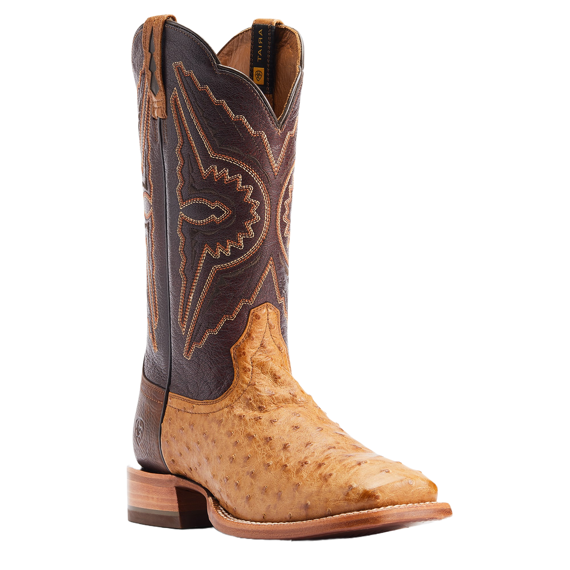 Ariat Men's Broncy Antique Saddle Full QuillSquare Toe Boots 10044419 Ariat Men's Broncy Antique Saddle Full QuillSquare Toe Boots 10044419 -Wildwest Store Myproject 2023 04 13T150051.564